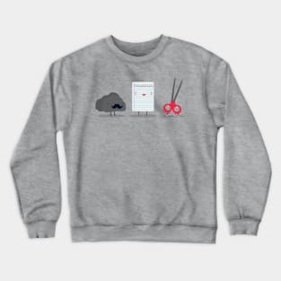 Rock paper scissor Crewneck Sweatshirt